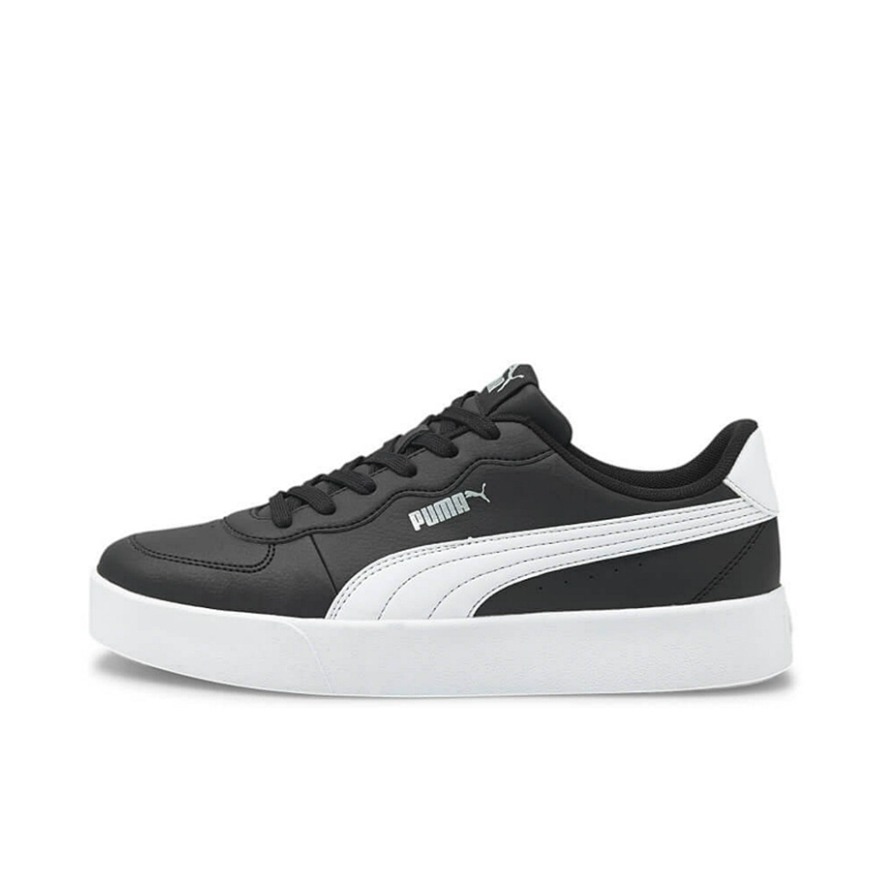 推荐商品：Puma/彪马 Carina 板鞋 防滑耐磨增高复古厚底运动防水 黑色/白色/银色