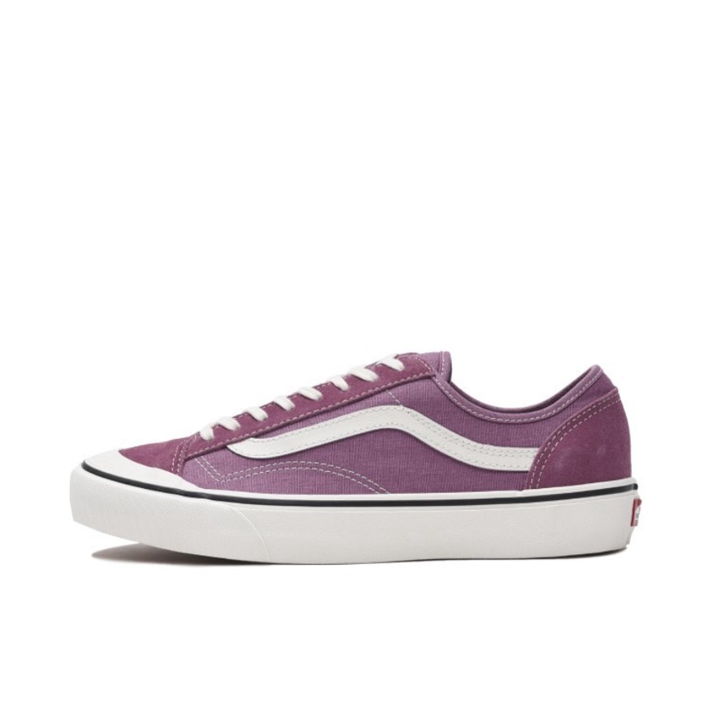 推荐商品：Vans/范斯 Style 36 滑板鞋 板鞋 舒适轻便防滑耐磨复古百搭帆布拼接防水运动 Decon Sf 香芋色