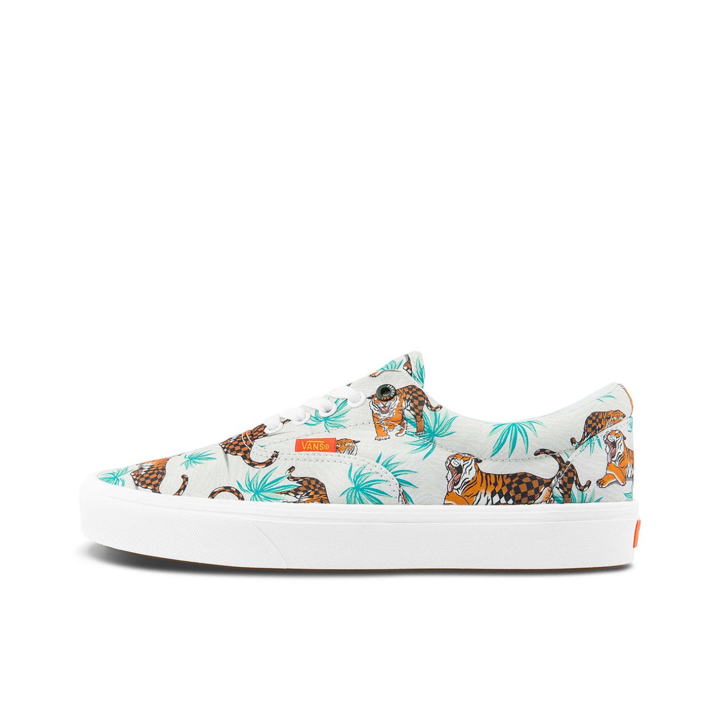 推荐商品：Vans/范斯 Era Lx Comfycusra 轻便 复古 帆布鞋 Discovery联名/老虎图案/彩色