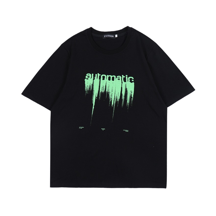 港仔文艺男 街头字母印花短袖T恤 LHT-2106018-13