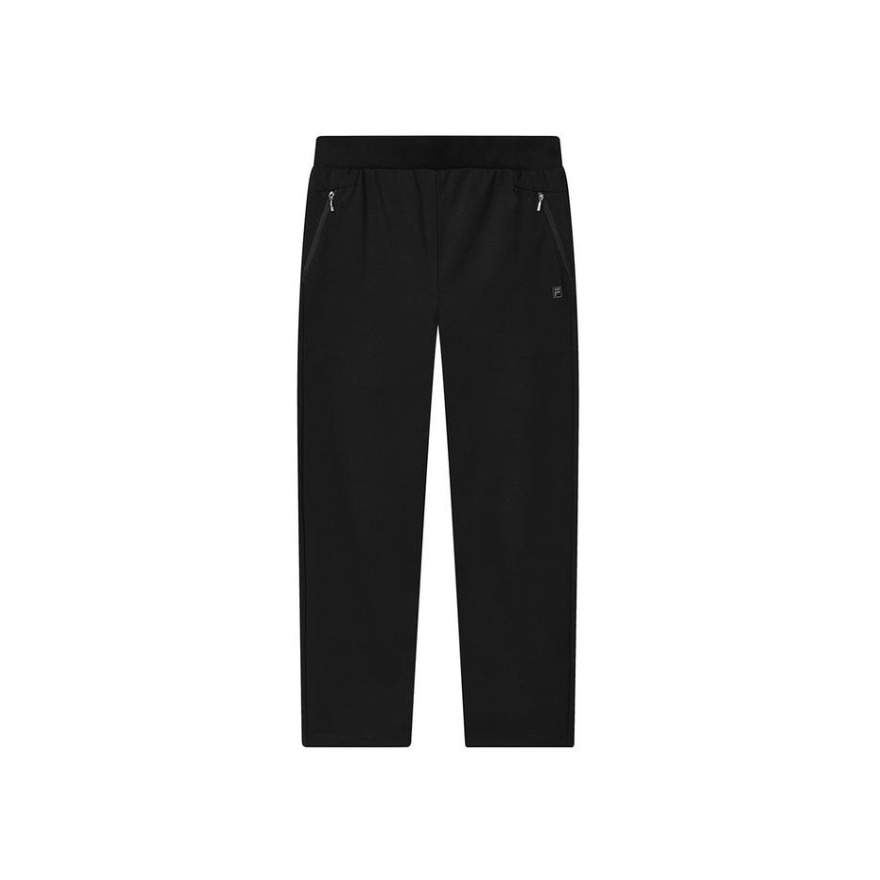 FILA 女士直筒休闲针织长裤 F11W132657F