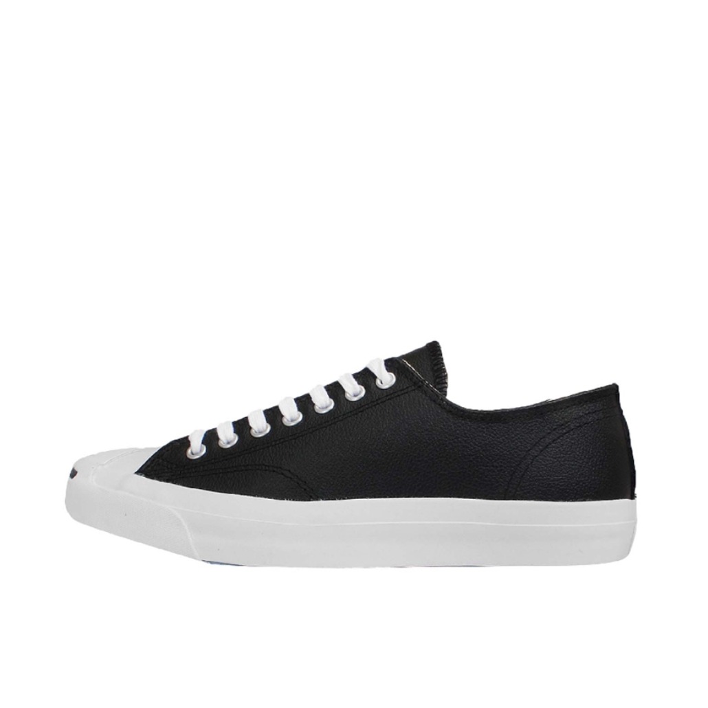 推荐商品：Converse/匡威 Jack Purcell 帆布鞋 圆头防滑耐磨减震轻便复古日常百搭 Black/White 黑色/蓝头