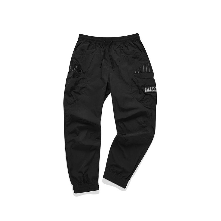 FILA x WM白山 联名男士束脚休闲梭织长裤 T11M137802F