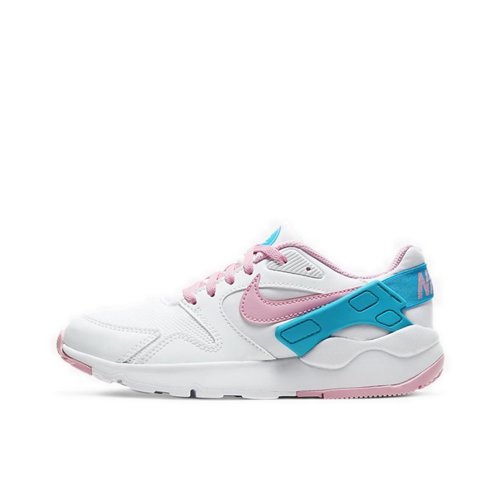 推荐商品：Nike Ld Victory 马拉松 织物 防滑耐磨 轻便透气 合成革 舒适百搭 跑鞋 白色/粉色/蓝色
