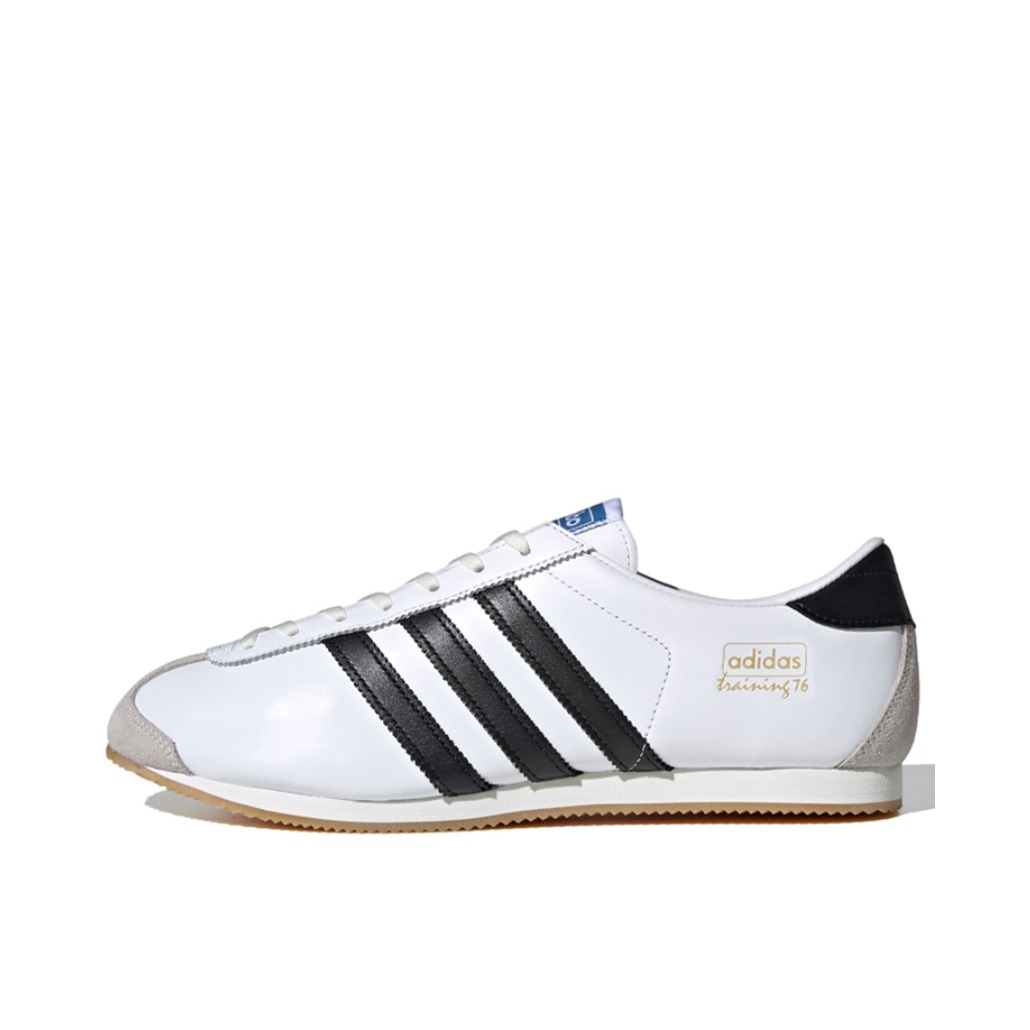 推荐商品：adidas Originals Training 76 SPZL 复古耐磨 运动休闲鞋 白色