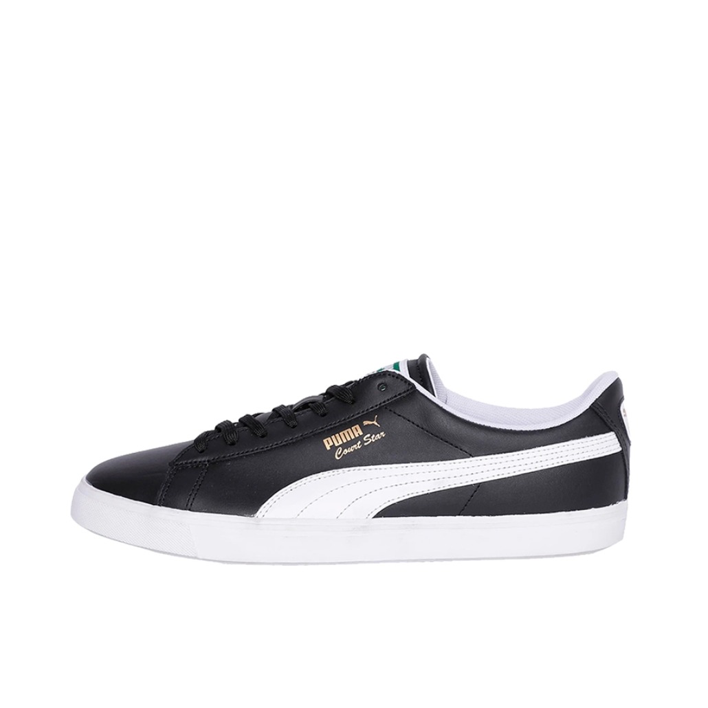 推荐商品：Puma/彪马 Court Star 板鞋 防滑耐磨时尚复古舒适轻便透气运动百搭 Black/White 黑白色