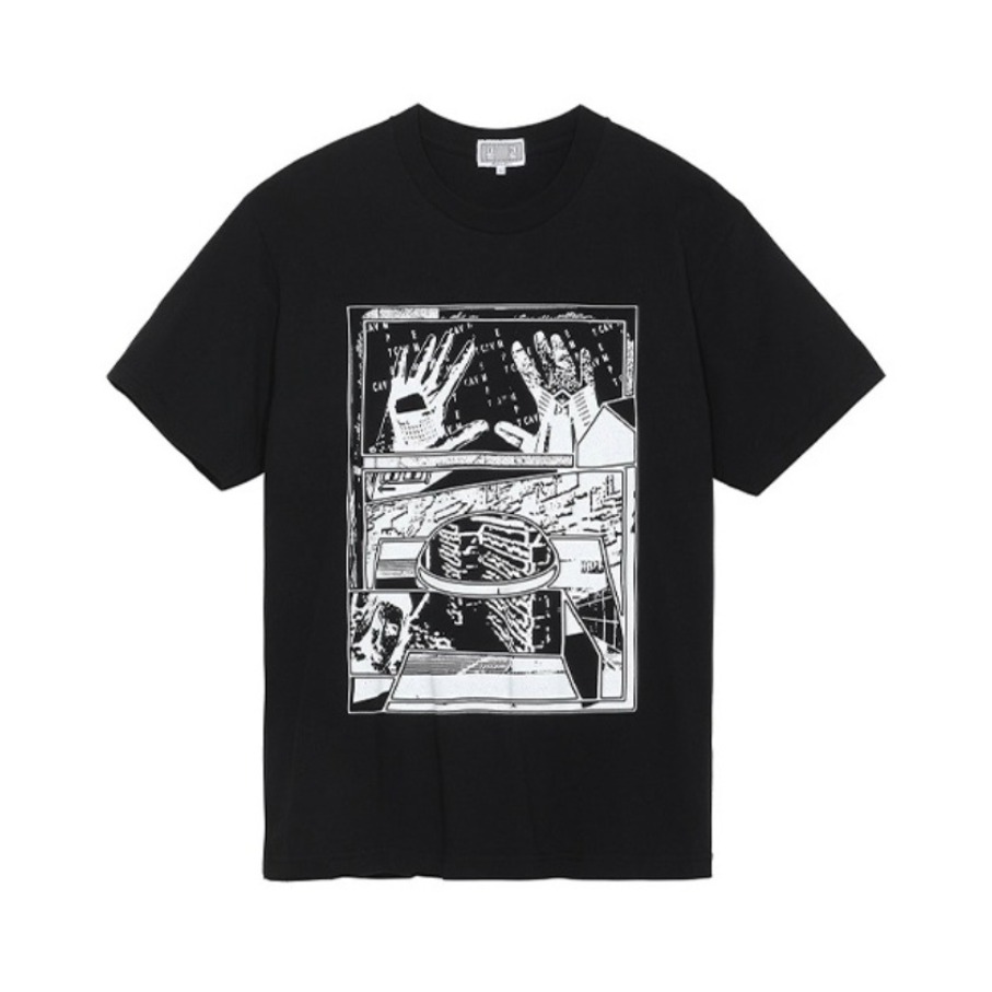 C.E/Cav Empt EXISTS AT THE MOMENT 字母印花短袖T恤 男女同款