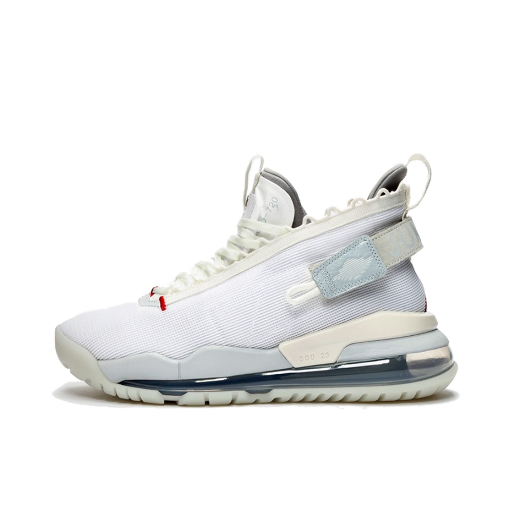 推荐商品：Jordan Proto Max 720 舒适轻便 防滑耐磨 减震 实战 运动休闲鞋 White Sneakersnstuff联名/白色/灰色