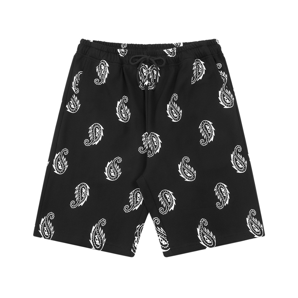 404MOB 腰果花嘻哈休闲短裤 男女同款 BB00561RH