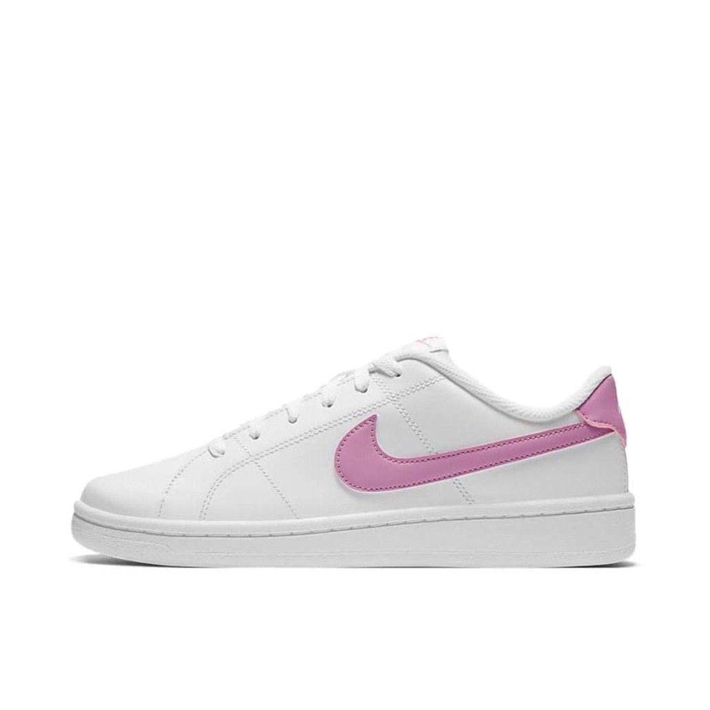 推荐商品：Nike Court Royale 板鞋 轻便防滑耐磨复古透气运动休闲低帮 白色/粉红