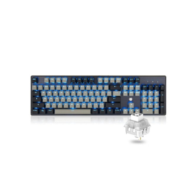 Hyeku/黑峡谷 GK715S 热插拔 背光 有线机械键盘 104键