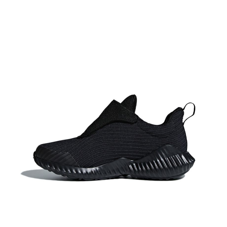 推荐商品：adidas Fortarun 魔术贴 防滑耐磨 舒适透气 休闲 运动鞋儿童 小童/黑色