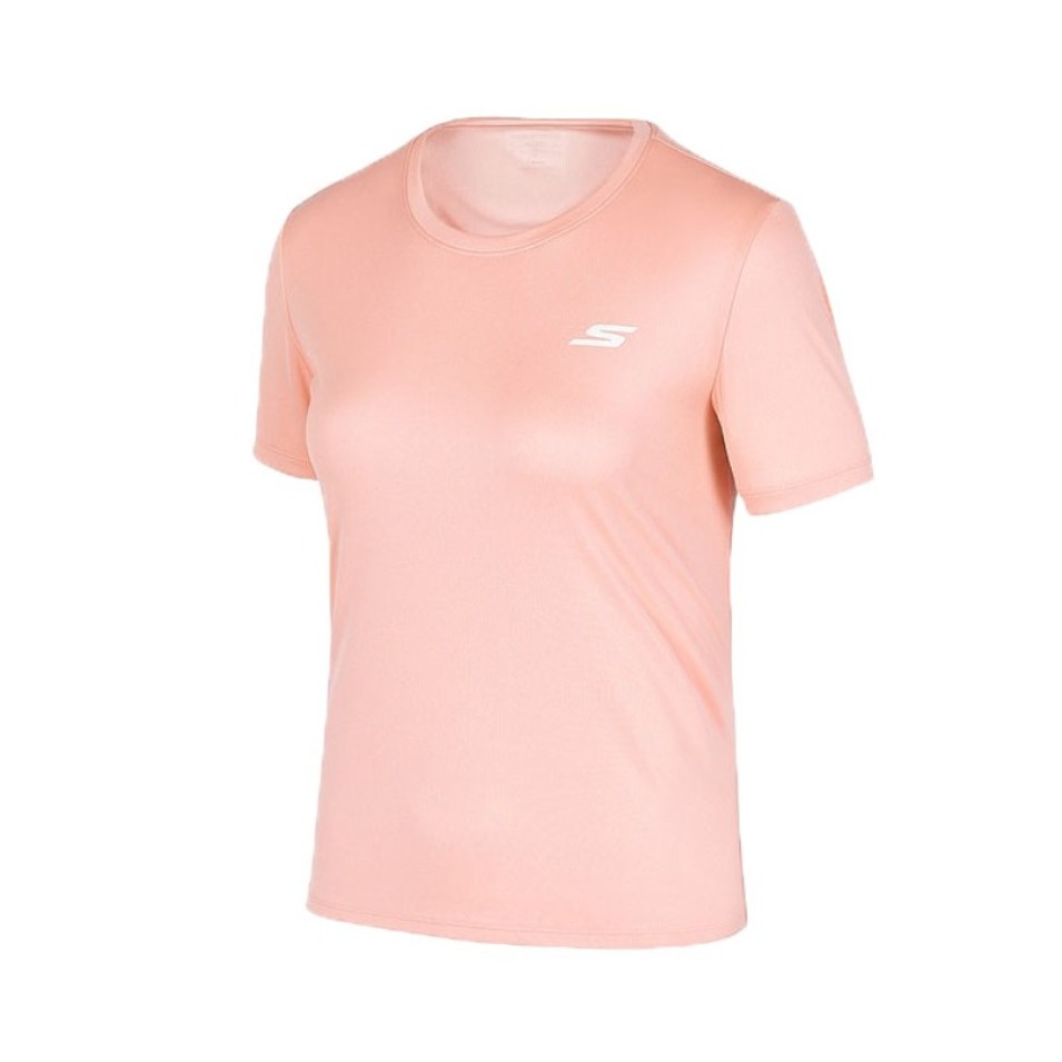 【李昀锐同款】Skechers/斯凯奇 舒适运动系列速干短袖T恤 P221W089