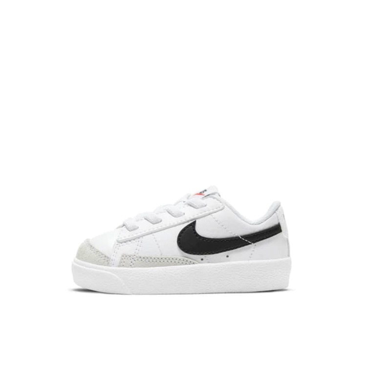 推荐商品：Nike Blazer 透气耐磨 舒适轻便 休闲减震 儿童 板鞋 婴童/灰色/白色/黑色