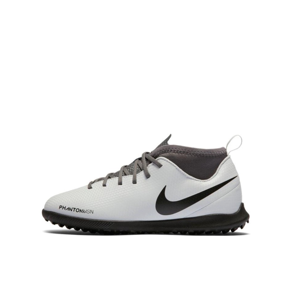 推荐商品：Nike Phantom VSN Club DF TF 童鞋 小童/白色/灰色