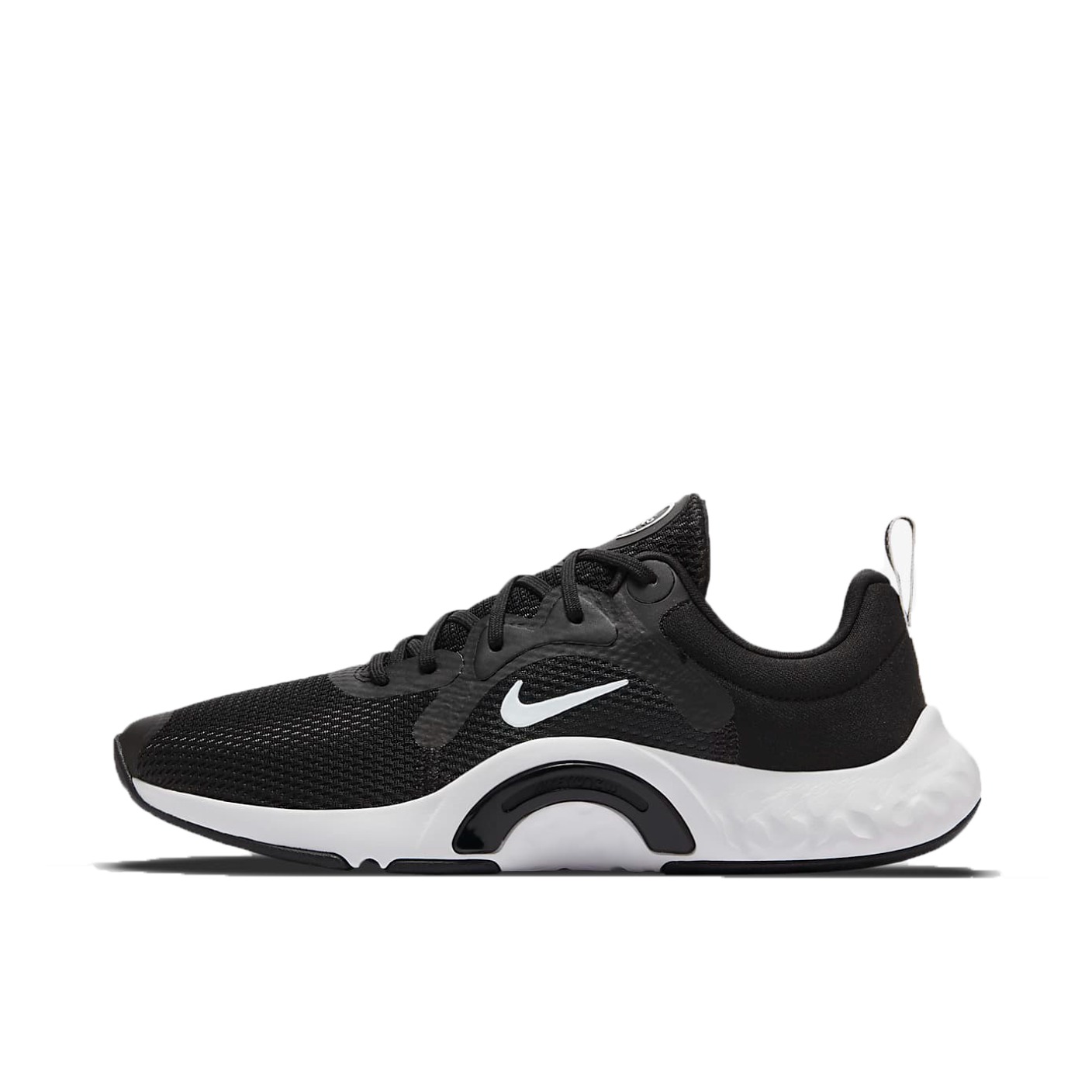推荐商品：Nike Renew In-Season TR 11 运动休闲鞋 综合训练健身轻便透气防滑耐磨复古包裹性 黑色/白色
