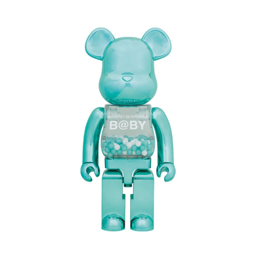 Bearbrick/积木熊 绿色千秋积木熊公仔 潮流公仔