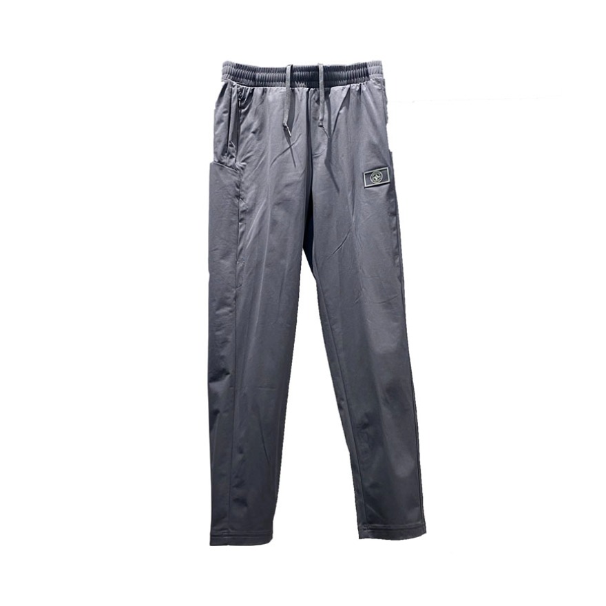 Skechers 直筒运动针织休闲长裤 L321M008