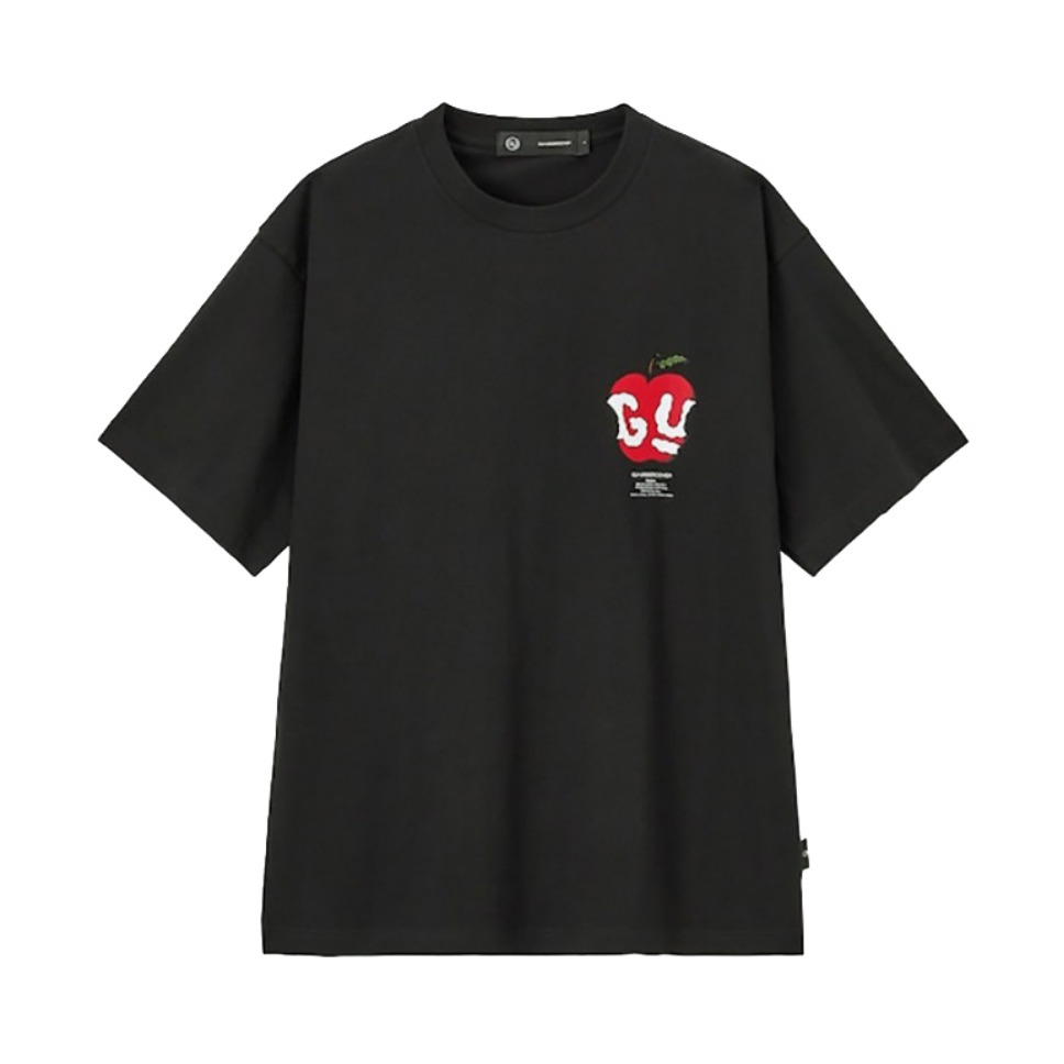 GU×UNDERCOVER  联名款休闲百搭五分袖T恤 335490