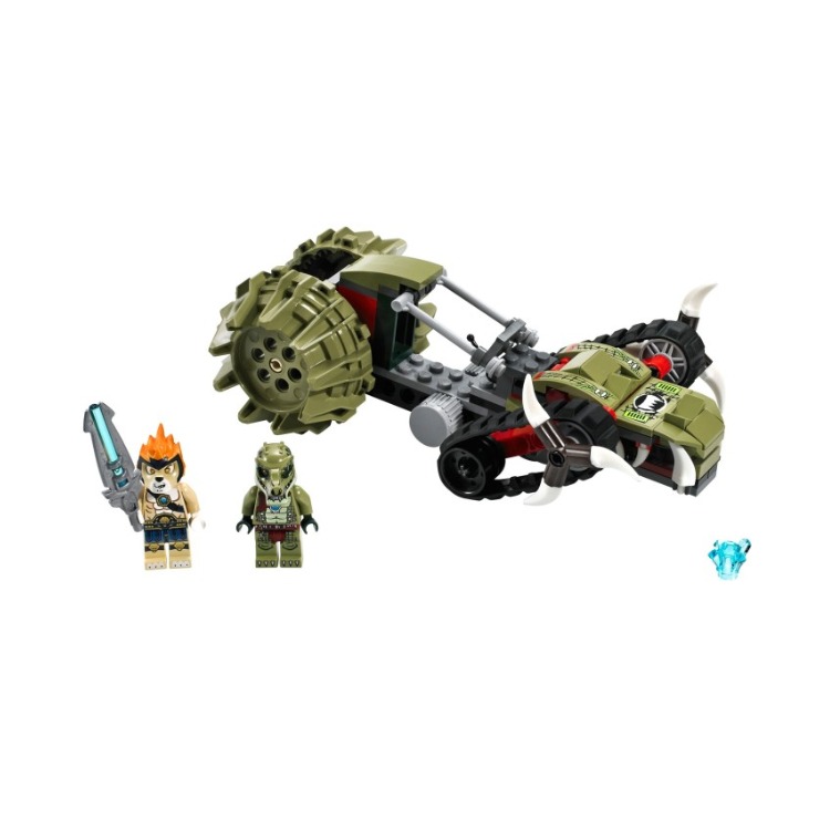 LEGO/乐高 CHIMA气功传奇系列 黄金鳄巨爪粉碎车 70001