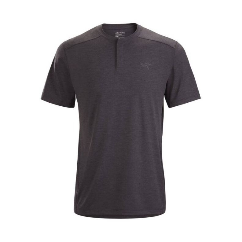【登山攀岩系列】ARC'TERYX始祖鸟 2024 KADEM HENLEY SS M*- 速干透气圆领短袖T恤 23021