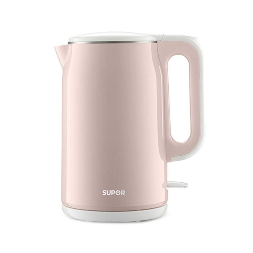 SUPOR/苏泊尔 1.7L大容量不锈钢保温水电热水壶