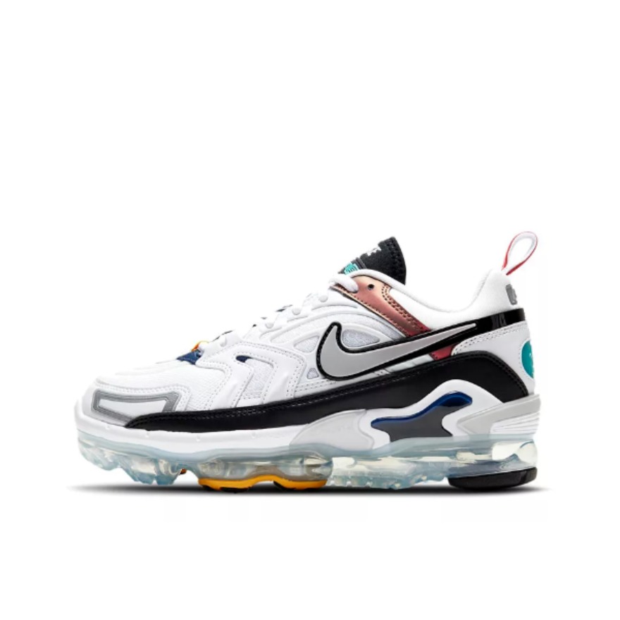 推荐商品：Nike Air Vapormax EVO 跑鞋 防滑耐磨减震休闲运动合成革复古织物气垫 白色