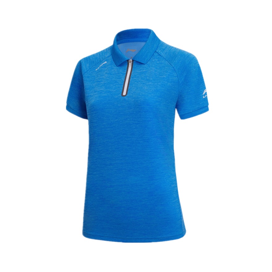 Li Ning 女士翻领休闲舒适速干透气Polo衫 APLQ066