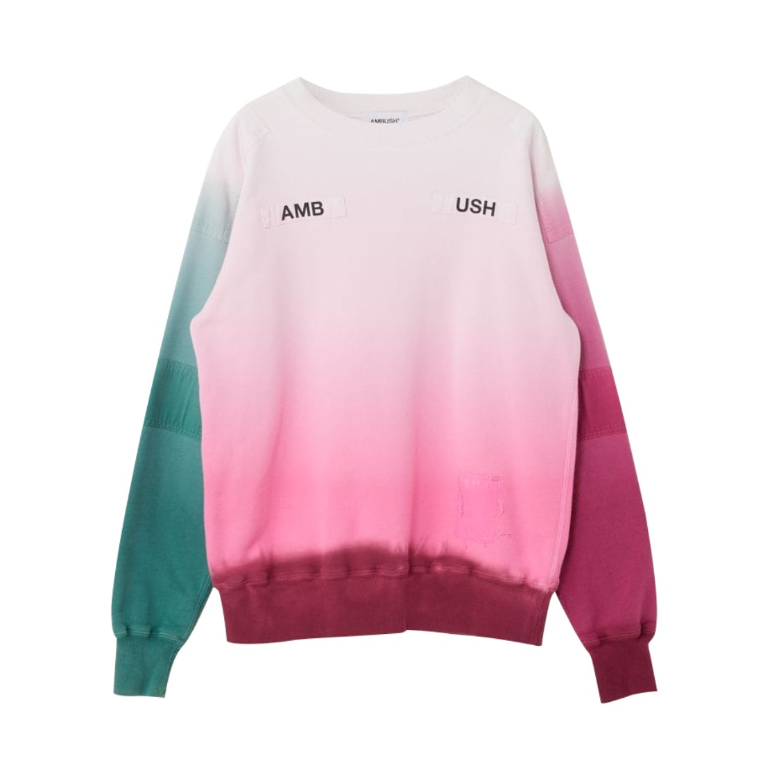 AMBUSH NEW PATCHWORK SWEAT 扎染渐变色套头卫衣 男女同款