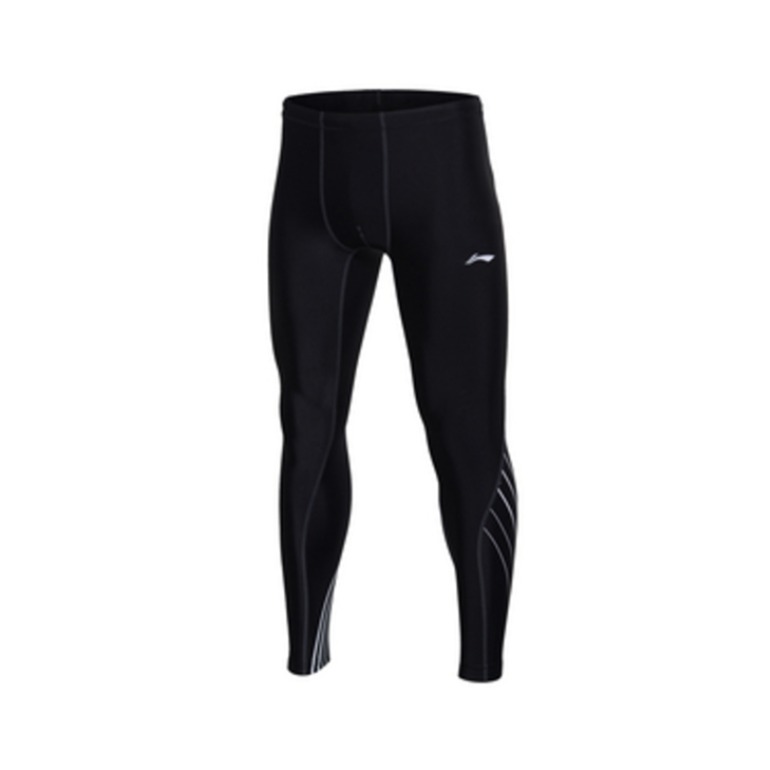 Li Ning 男士紧身收口运动长裤 AULM039