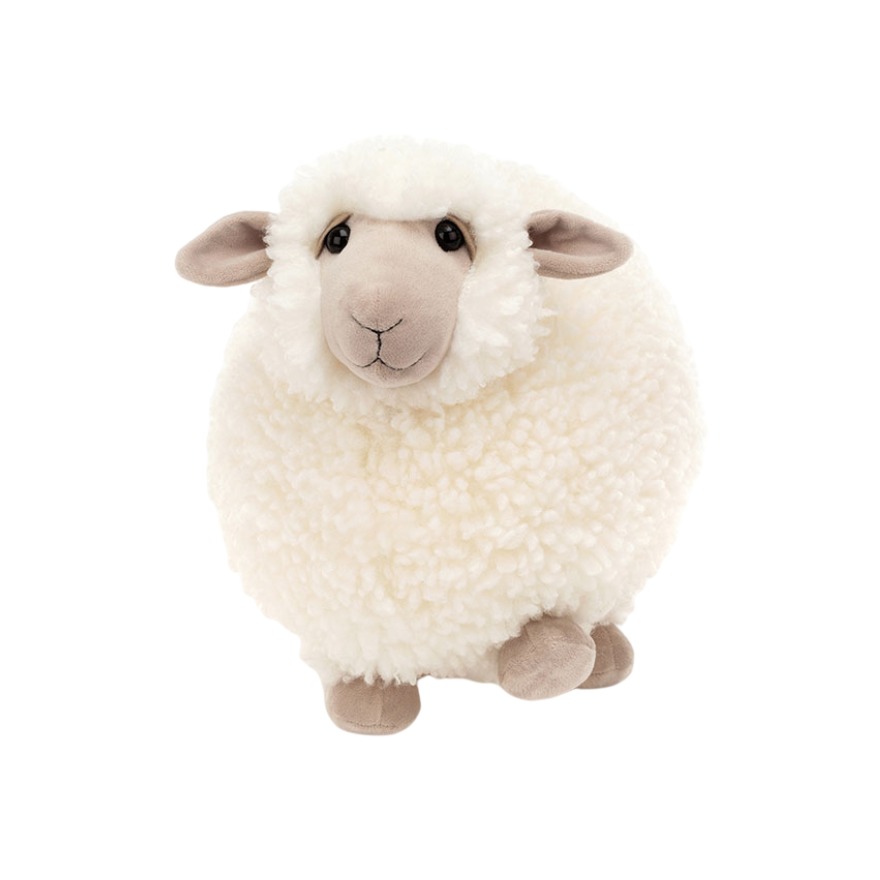 JELLYCAT 动物系列 LITTLE LEGS 胖胖 罗比绵羊 毛绒玩具