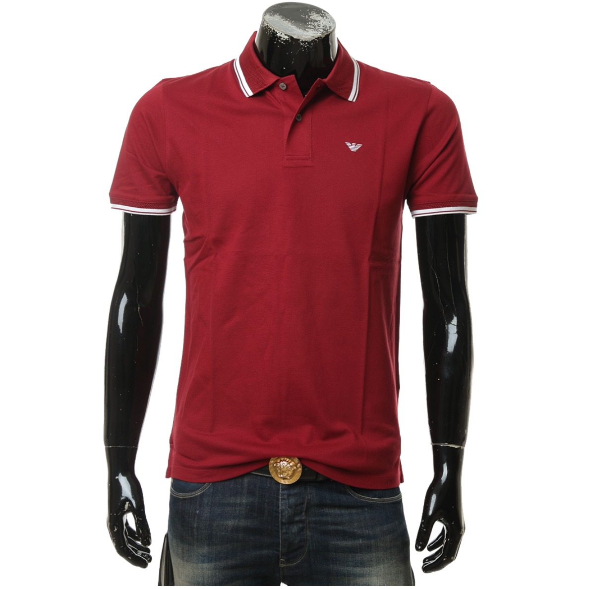 Armani 鹰标休闲短袖POLO衫 3K1FA71JTKZ