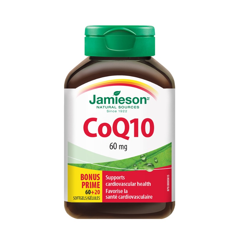 推荐商品：Jamieson/健美生 辅酶Q10软胶囊 进口熬夜心悸慌闷呵护心脏血管