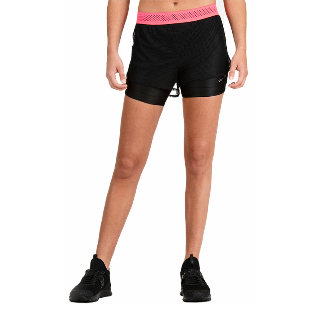 Decathlon 衬训练修身速干宽松健身瑜伽跑步健身短裤 120901