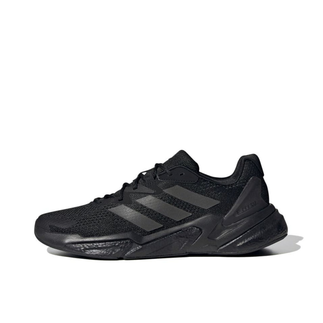 推荐商品：adidas X9000L3 跑鞋 缓震回弹防滑耐磨舒适轻便网面透气织物复古合成革 黑色