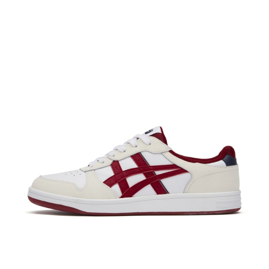 推荐商品：Onitsuka Tiger Buzzer Trainer 防滑耐磨 轻便 舒适透气 潮流 复古百搭 休闲鞋 白色/红色