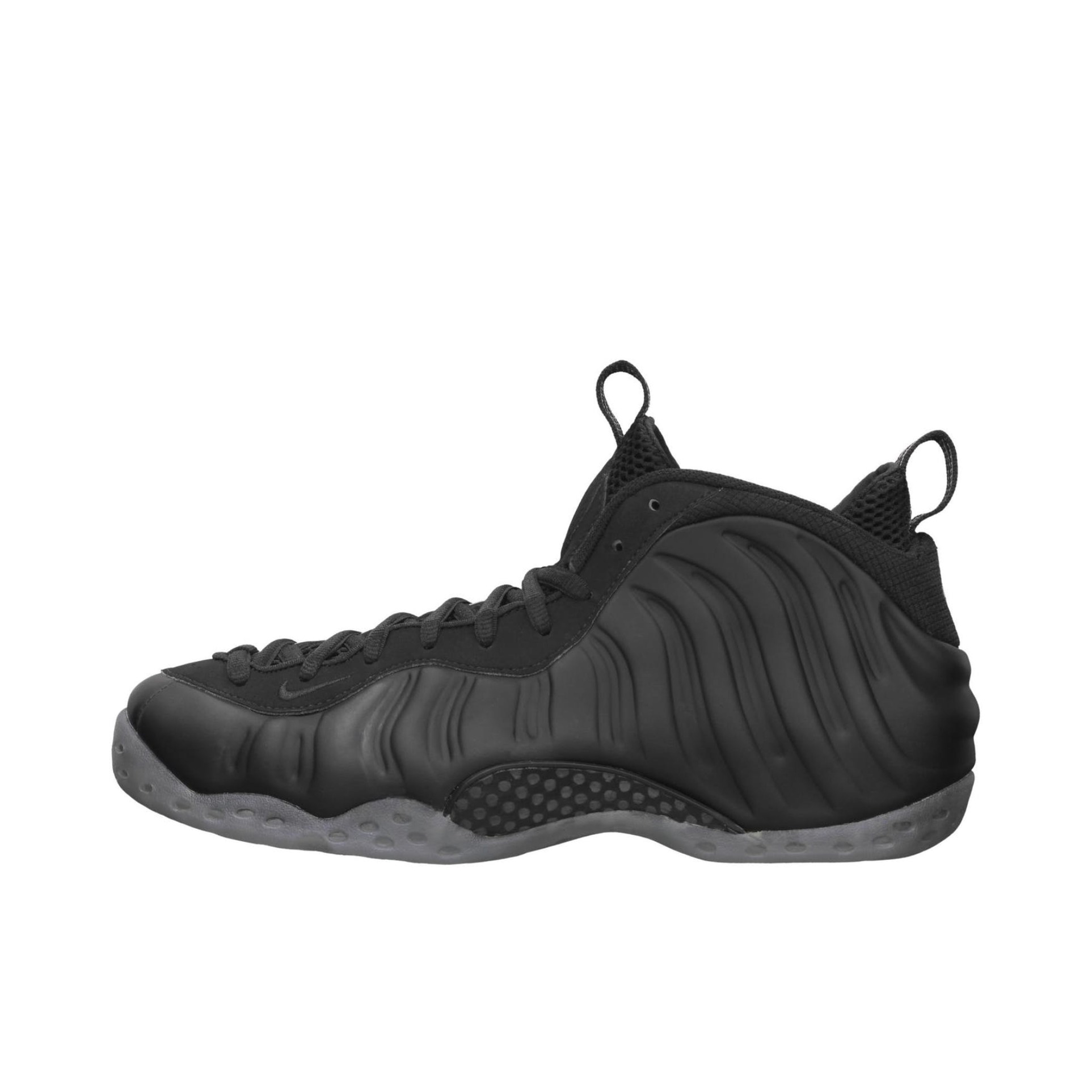 推荐商品：Nike Air Foamposite One 篮球鞋 喷泡经典复古百搭防滑耐磨舒适透气减震休闲中帮 Stealth 黑色