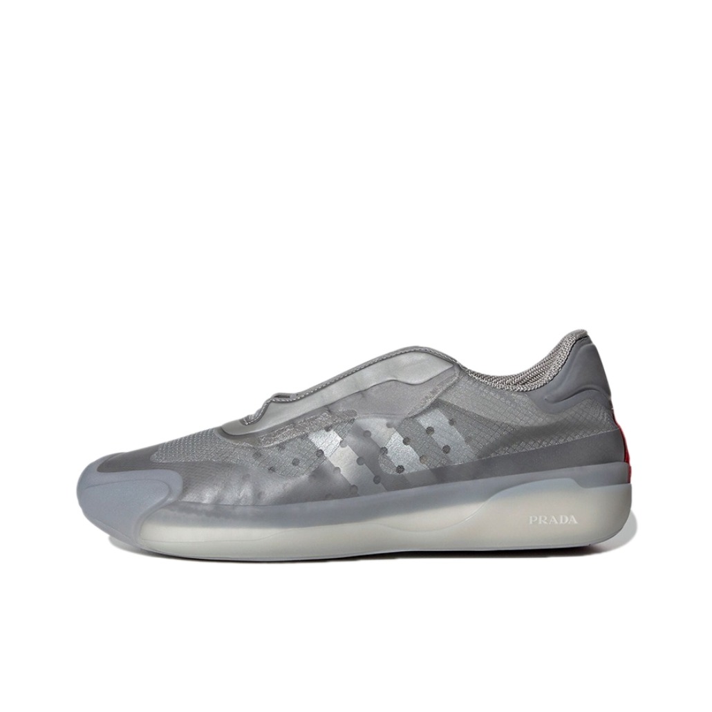推荐商品：adidas Originals Luna Rossa 21 防滑耐磨 轻便透气 减震 潮流时尚 运动休闲鞋 Prada联名/灰色