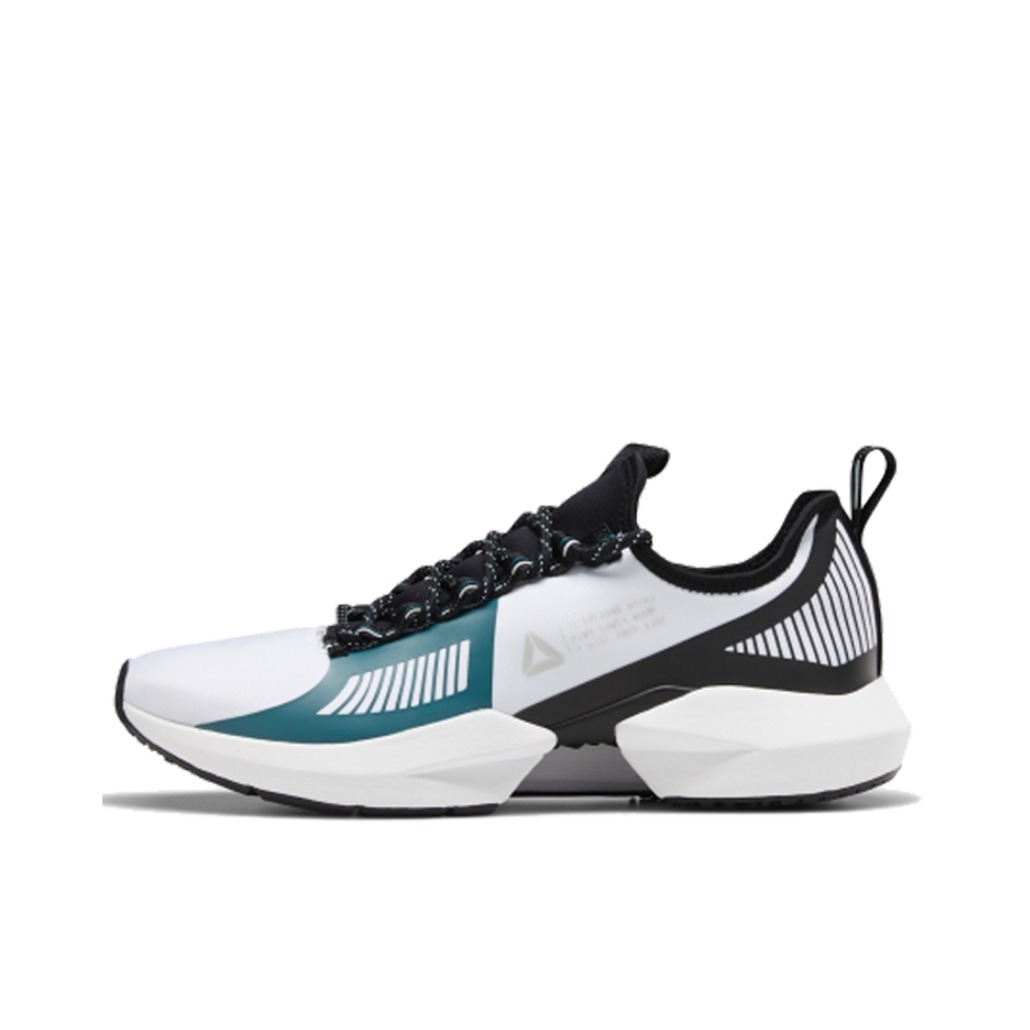 推荐商品：Reebok/锐步 Sole Fury 跑鞋 经典复古休闲运动透气轻便防滑耐磨舒适减震健走轻量 白灰绿