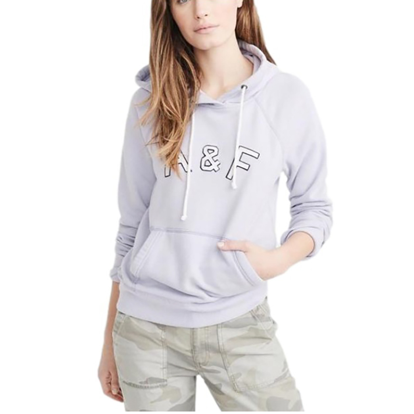 Abercrombie Fitch 连帽抓绒套头卫衣 男女同款