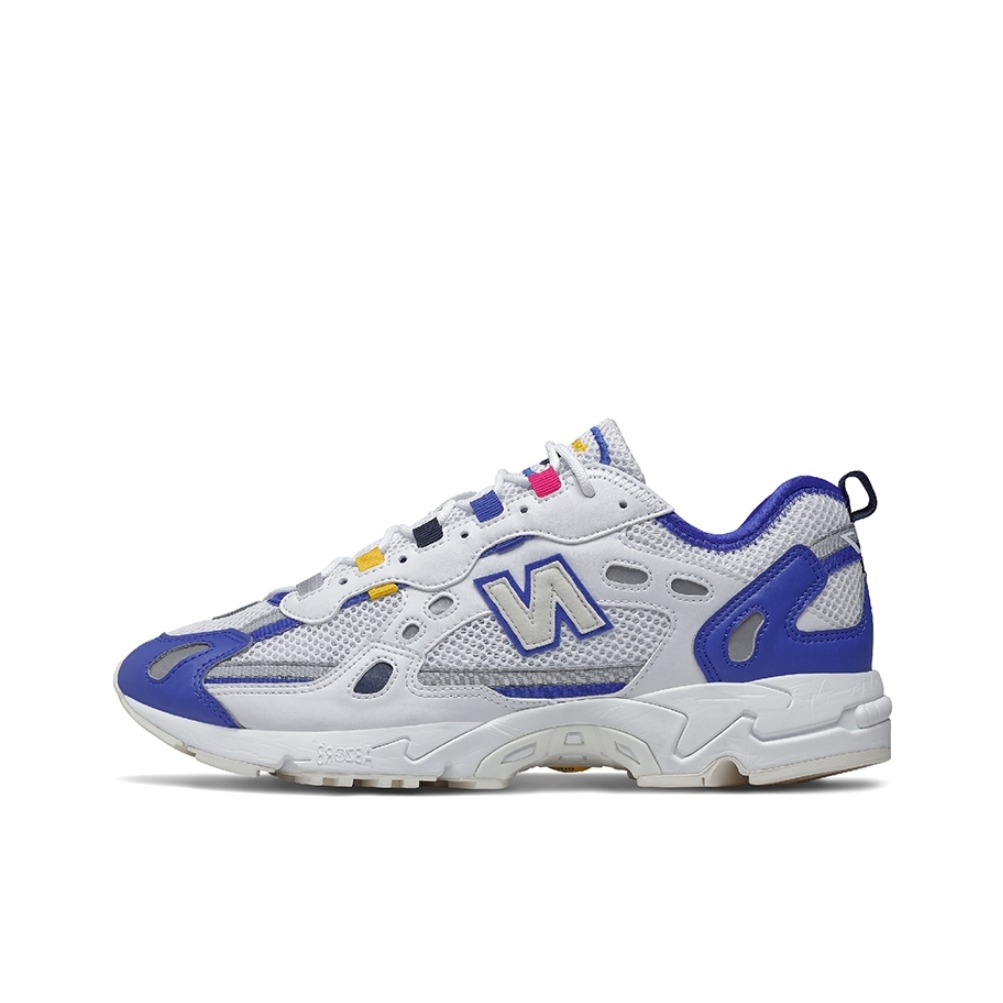 推荐商品：New Balance 827 耐磨休闲 潮流网布 织物 运动 复古鞋 白蓝 