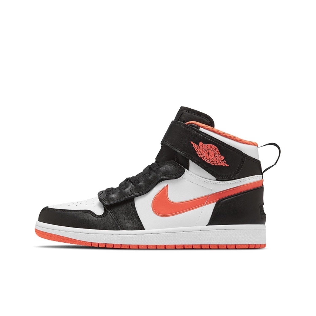 推荐商品：Air Jordan 1 板鞋 运动休闲鞋 复古潮流支撑合成革 Shattered Backboard 中帮/黑色/白色/草皮橙