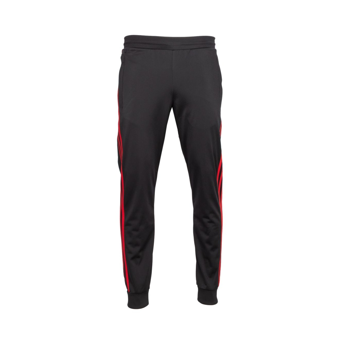 adidas Originals 三叶草 三条纹收脚松紧腰运动长裤 GN3854