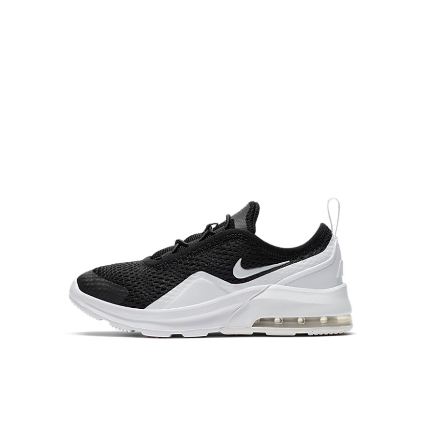 推荐商品：Nike Air Max Motion 2 舒适透气 减震 防滑耐磨 百搭 运动鞋儿童 小童/黑白