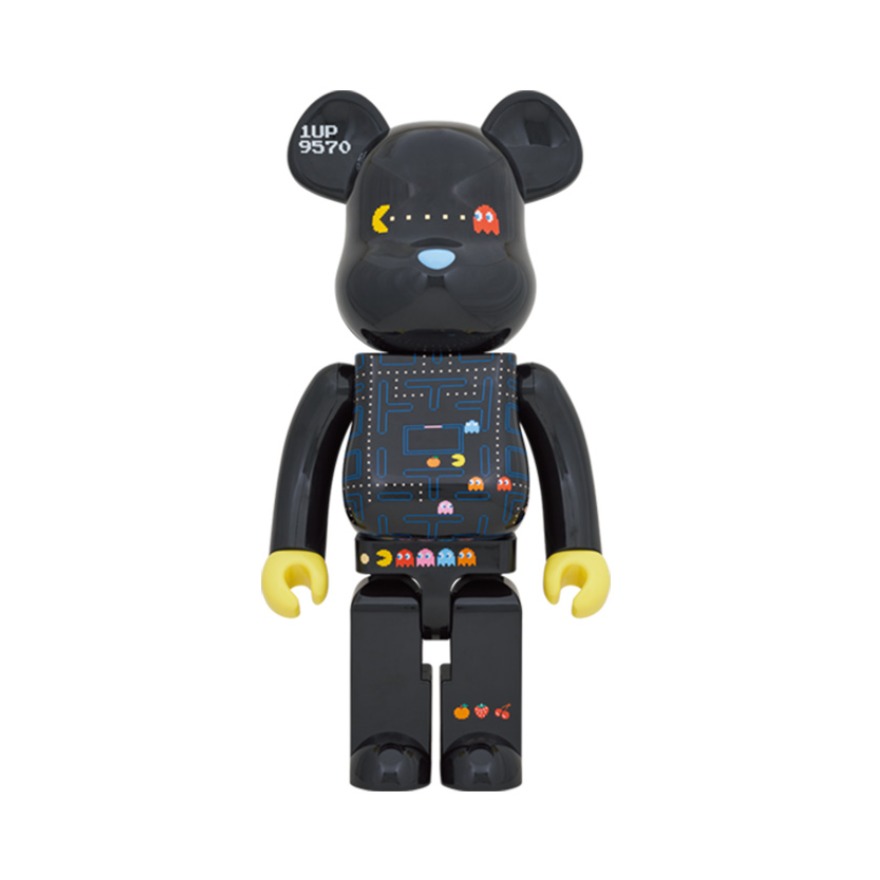 Bearbrick/积木熊 吃豆人40周年积木熊公仔 潮流公仔