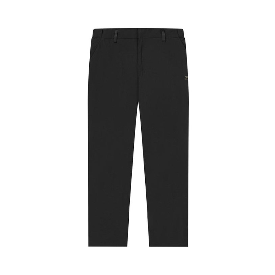 FILA 男士梭织直筒休闲长裤 F11M132853F