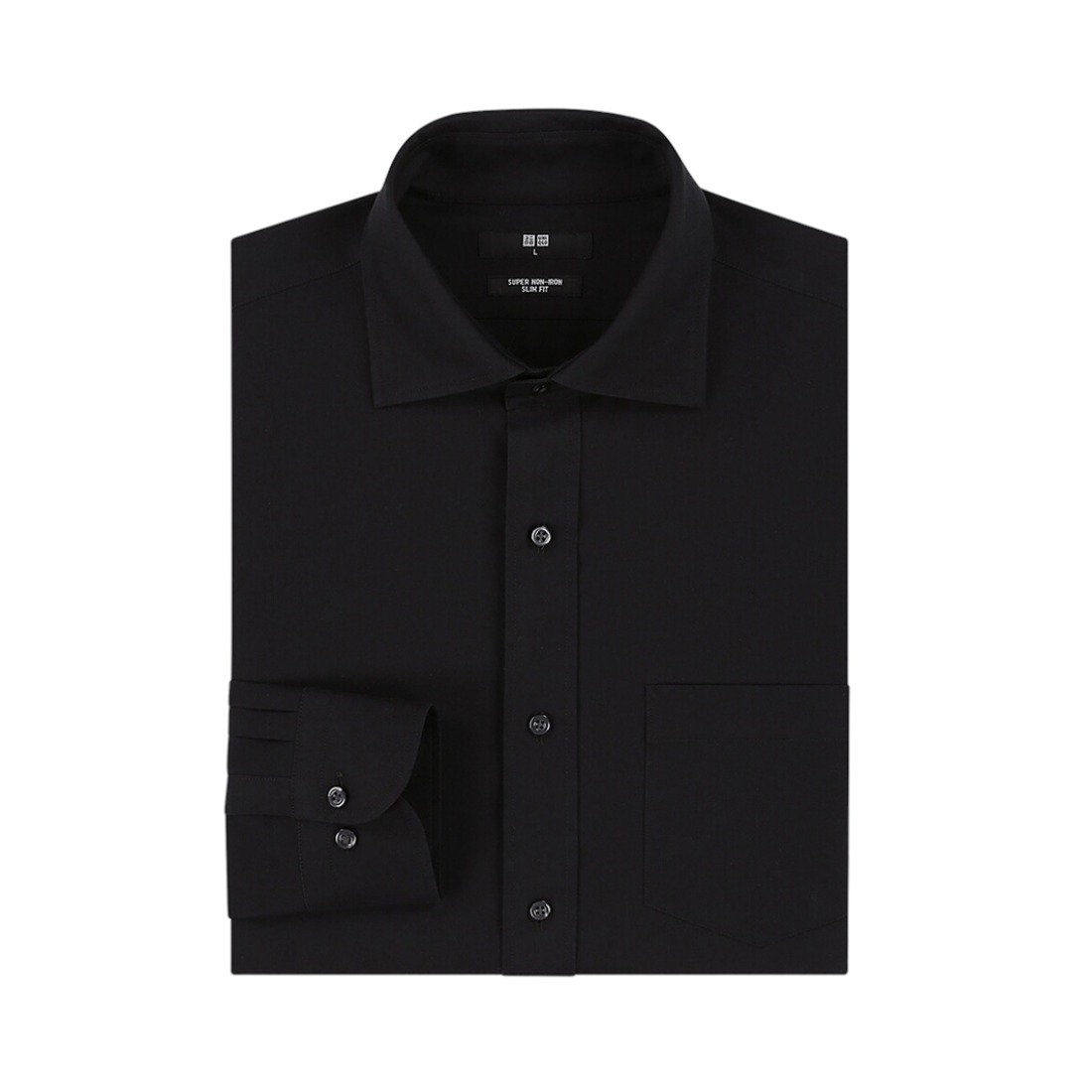 UNIQLO 高性能修身防皱衬衫 男女同款 421107