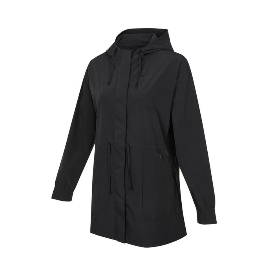 Nike 女装 NK DF BLISS LUXE ANORAK抽绳收腰梭织运动防风连帽夹克 DH3528