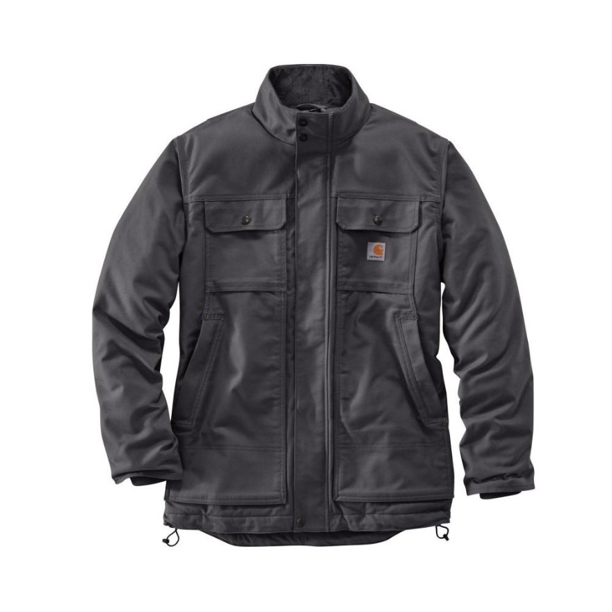 Carhartt 美式工装保暖加绒拉链外套 男女同款 104468