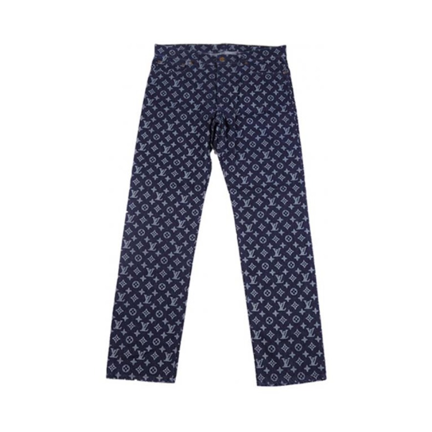 Louis Vuitton 直筒印花牛仔裤 1A47WG